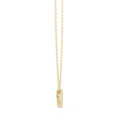 Diamond Open Heart Pendant