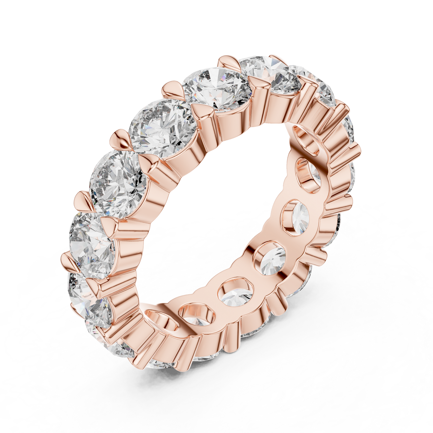 Full Eternity Round Diamond Band