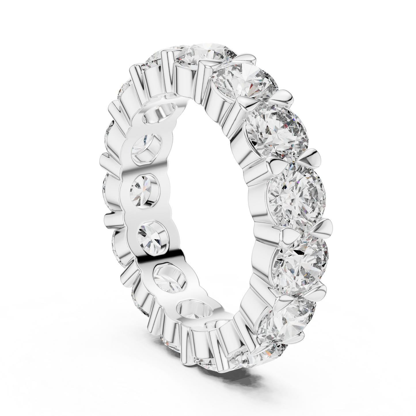 Full Eternity Round Diamond Band
