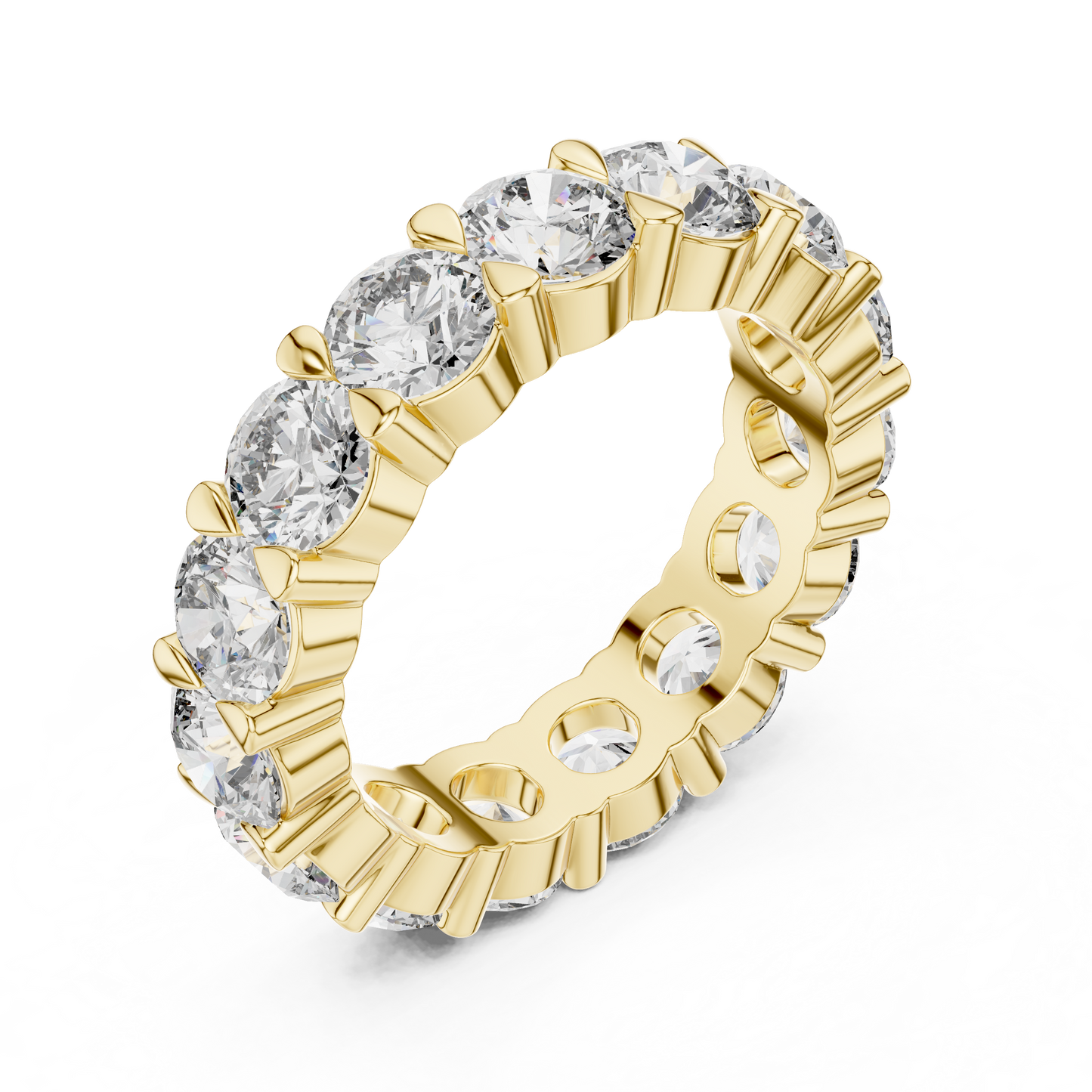 Full Eternity Round Diamond Band