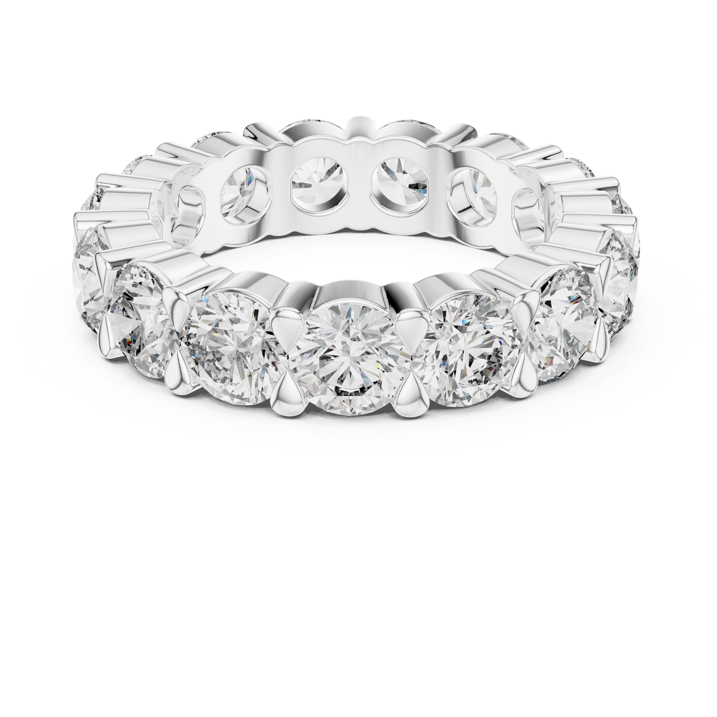 Full Eternity Round Diamond Band