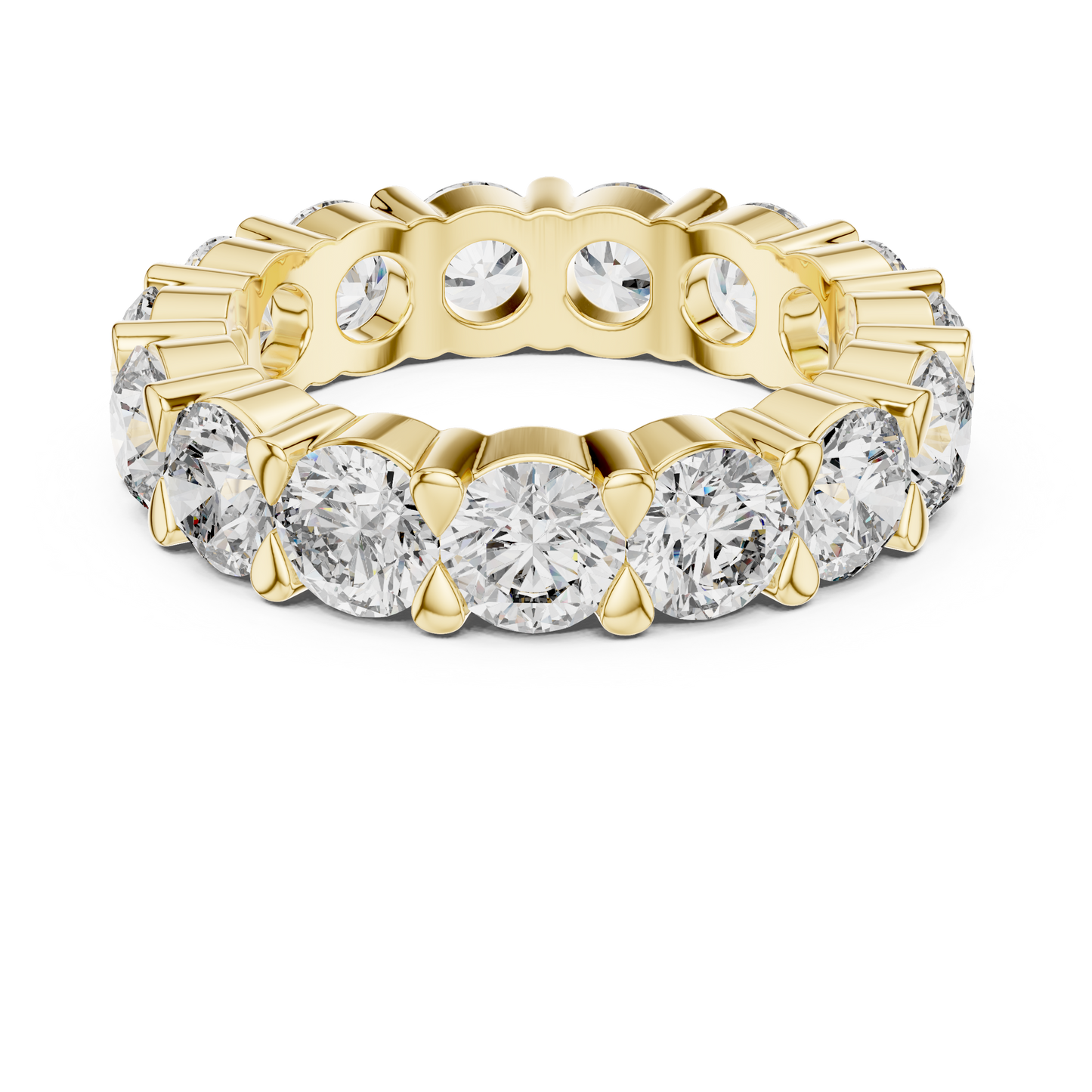 Full Eternity Round Diamond Band