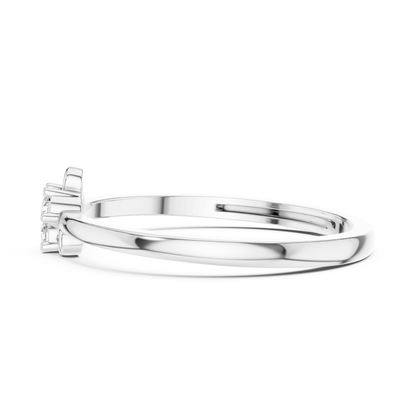 Trinity Diamond Knot Ring