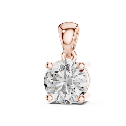 Solitaire Diamond Pendant