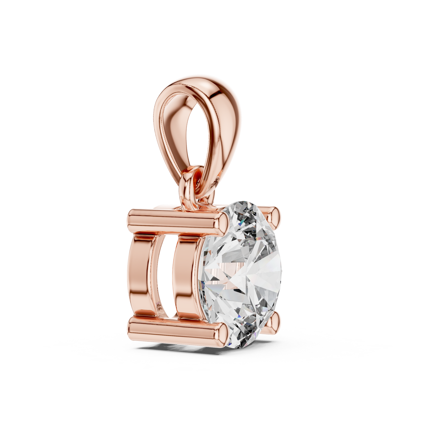 Solitaire Diamond Pendant