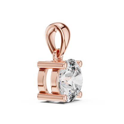 Solitaire Diamond Pendant