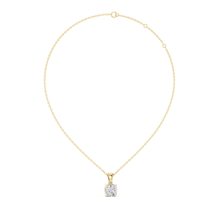 Solitaire Diamond Pendant