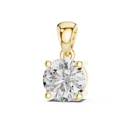 Solitaire Diamond Pendant