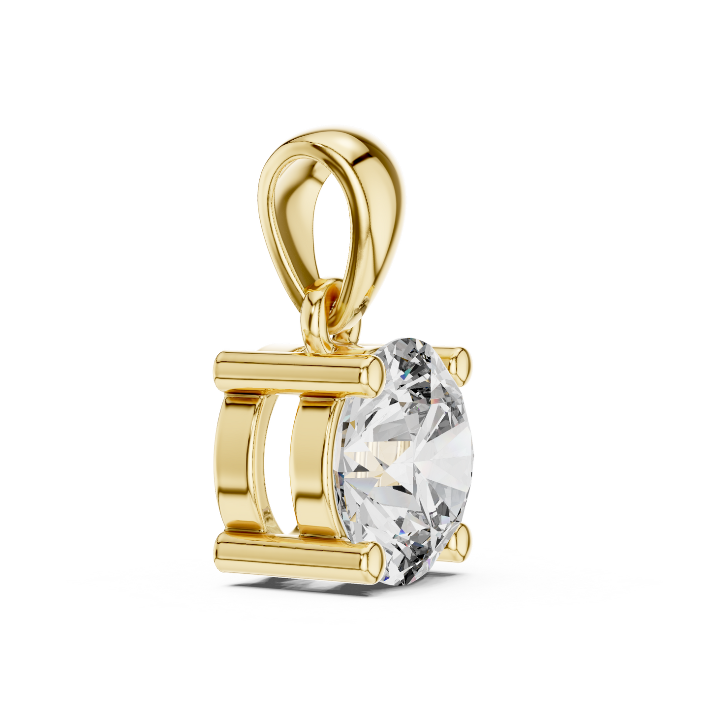 Solitaire Diamond Pendant