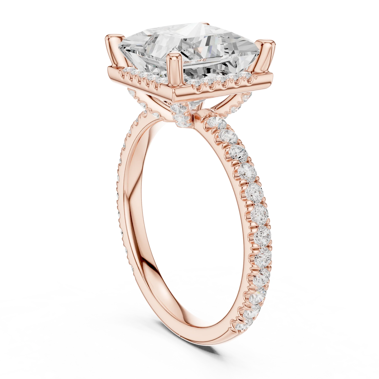 Seth Regalia Princess Diamond Ring