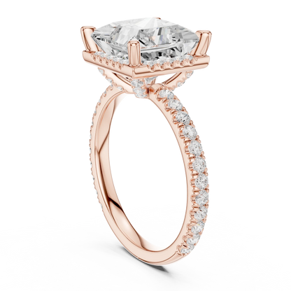 Seth Regalia Princess Diamond Ring