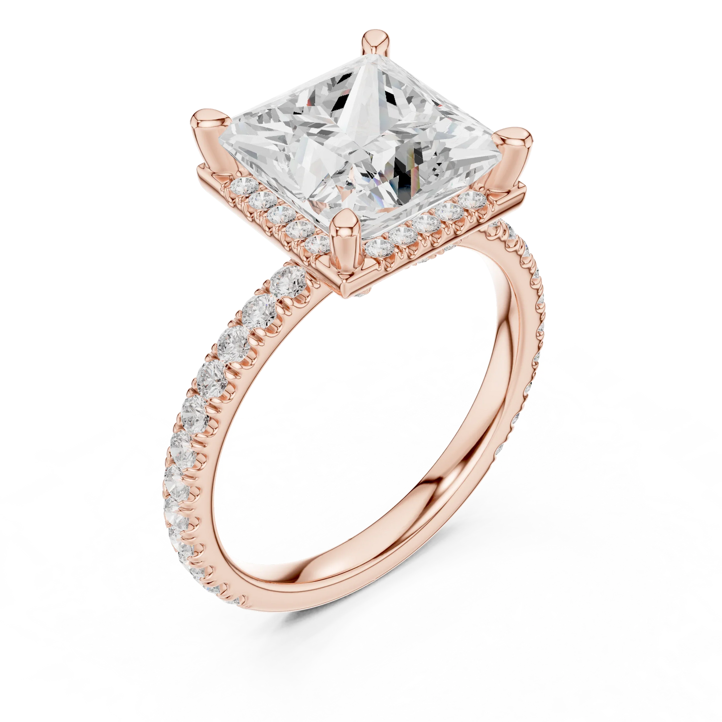 Seth Regalia Princess Diamond Ring