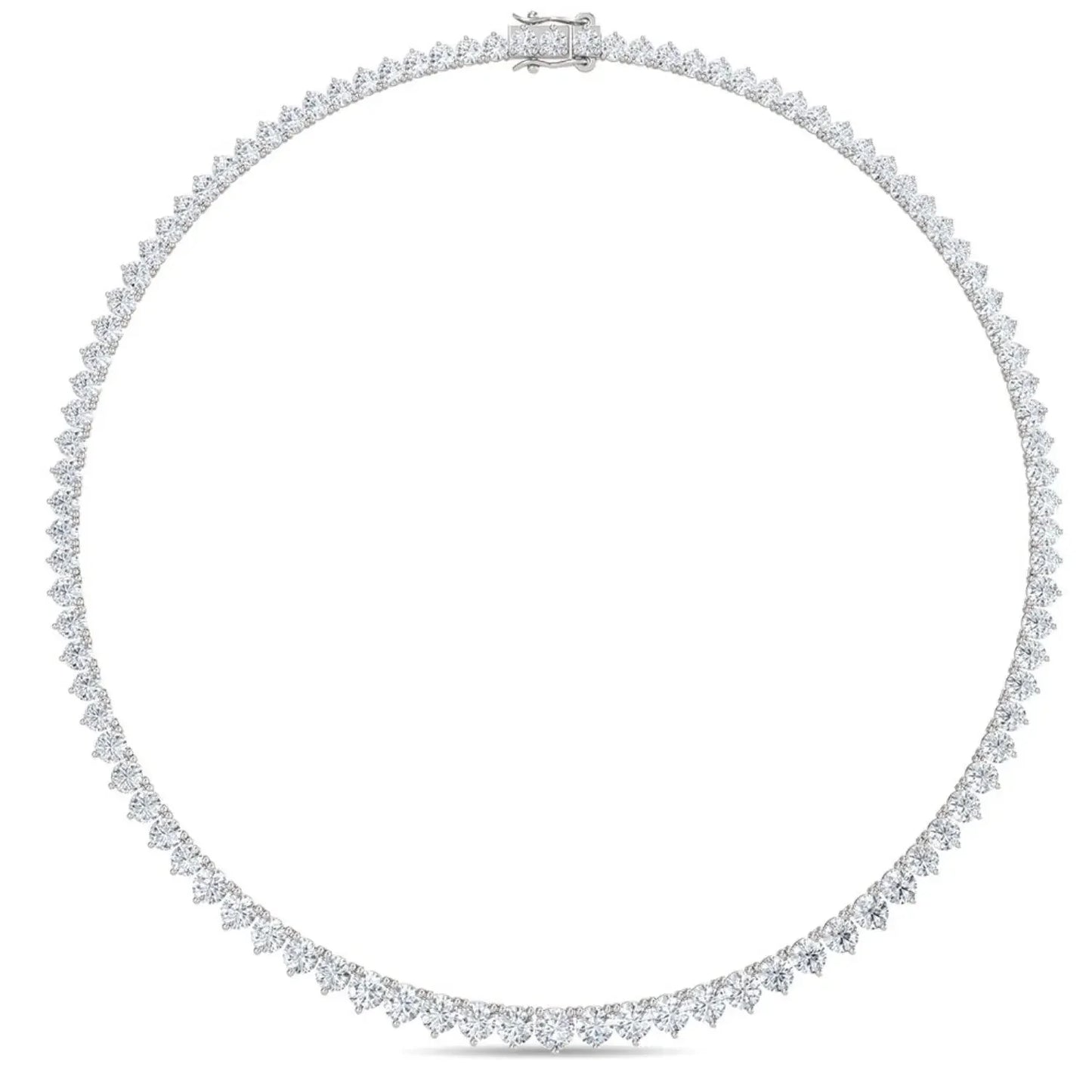 Lab Grown Diamond Tennis Necklace