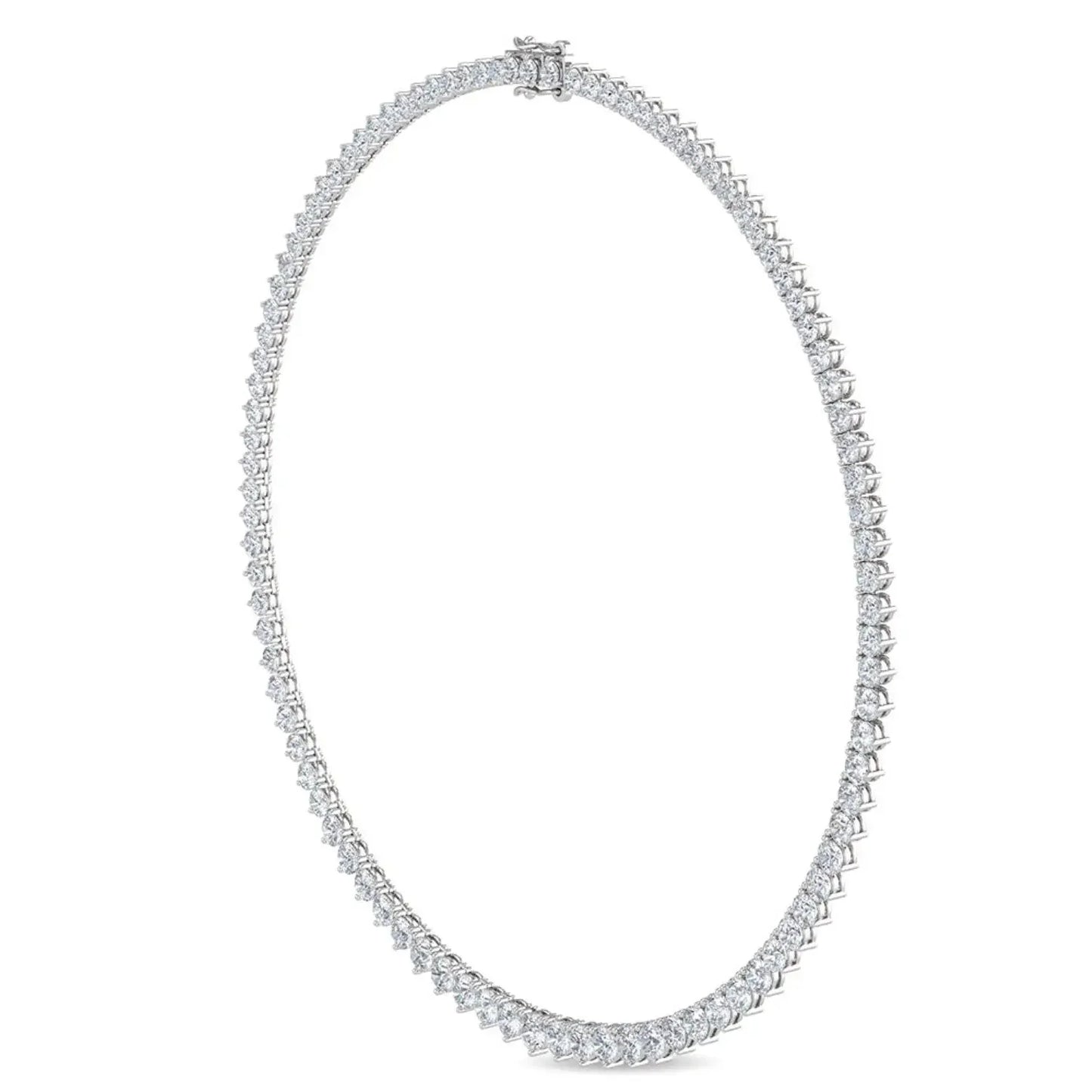 Lab Grown Diamond Tennis Necklace