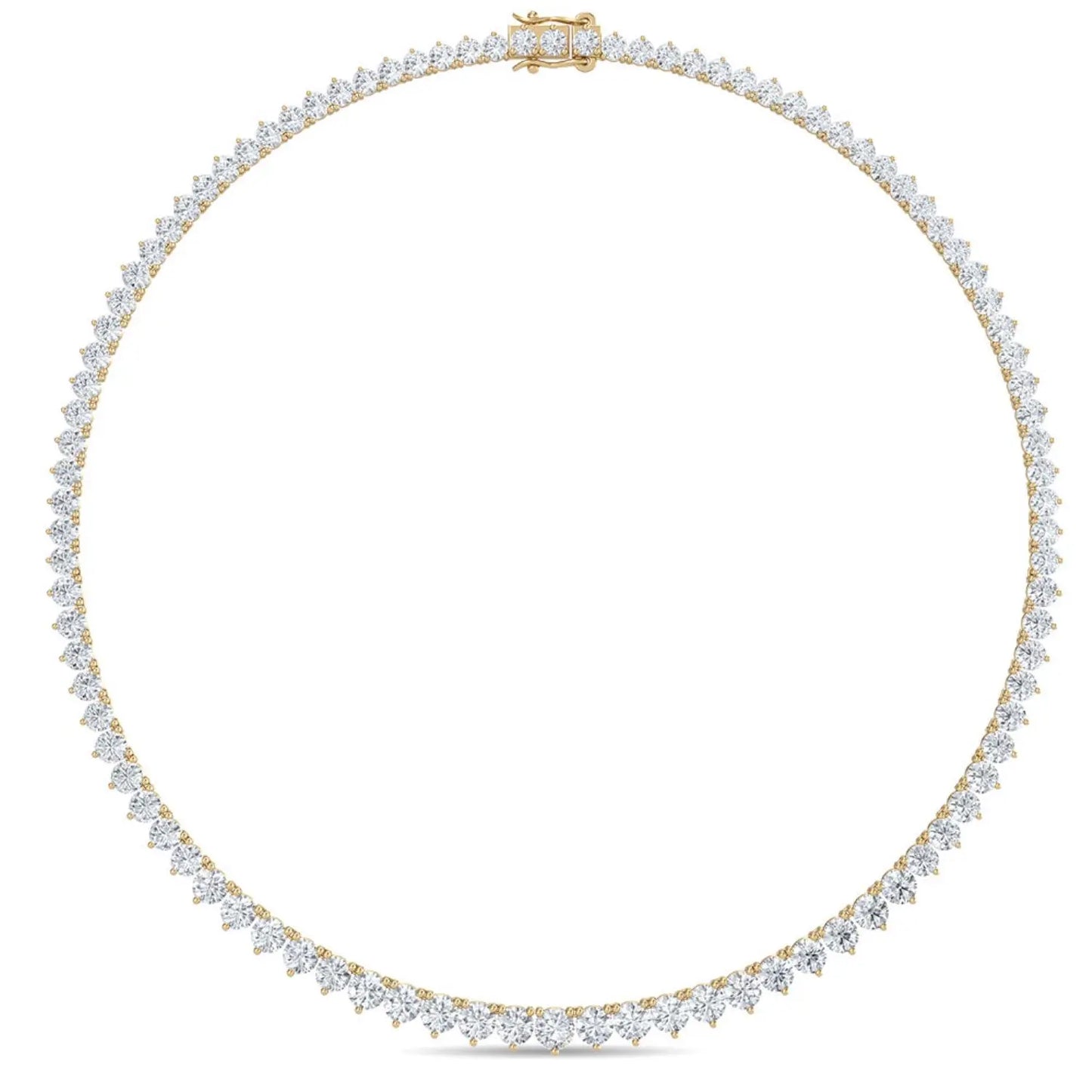 Lab Grown Diamond Tennis Necklace