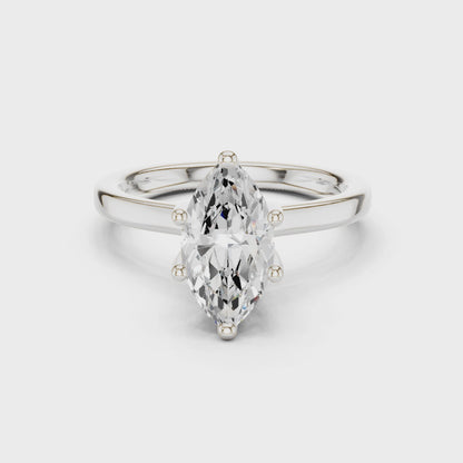 Nyra Aurelia Marquise Diamond Ring