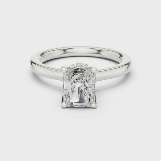Vesper Aurelia Radiant Diamond Ring