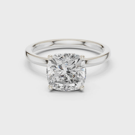 Maya Classic Cushion Diamond Ring
