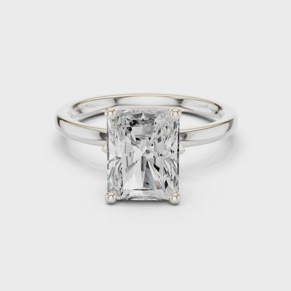 Tessa Aurora Classic Radiant Diamond Ring