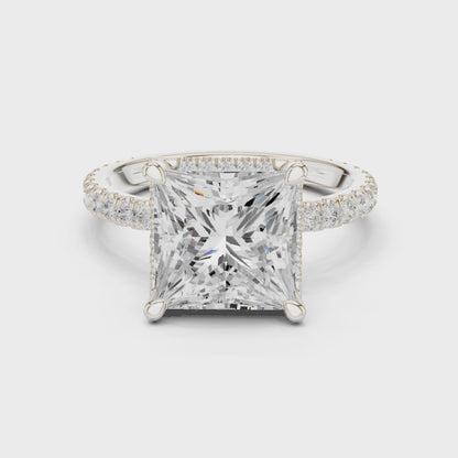 Seth Regalia Princess Diamond Ring