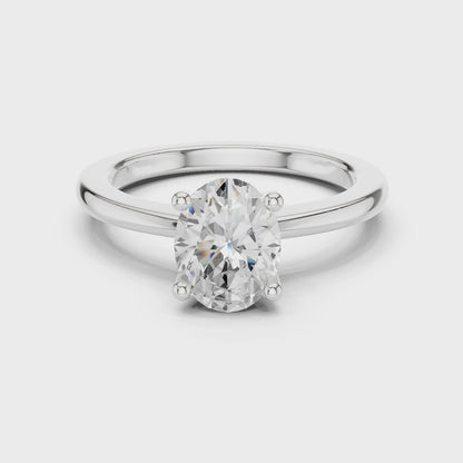 Celestial Oval Brilliance Diamond Ring