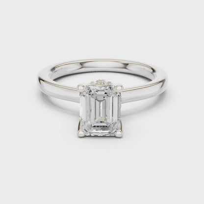 Arden Aurelia Emerald Diamond Ring