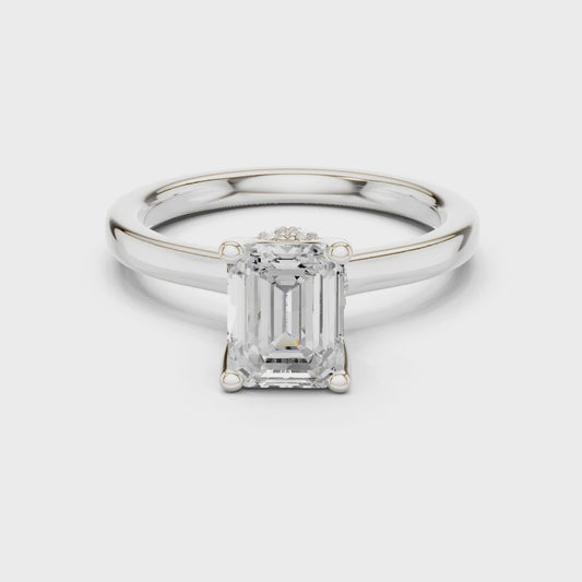 Arden Aurelia Emerald Diamond Ring