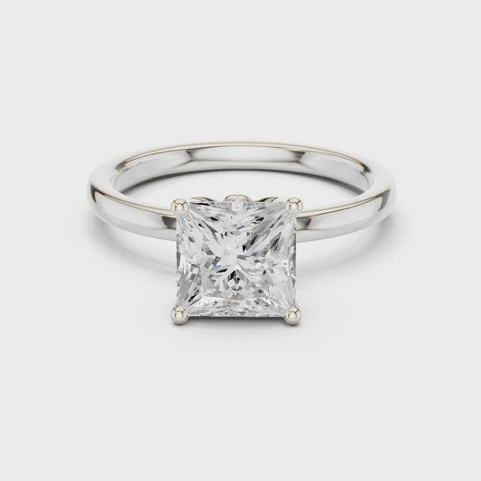 Skye Aurora Classic Princess Diamond Ring