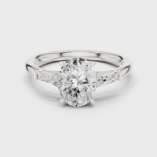 Constantia Timeless Oval Diamond Ring