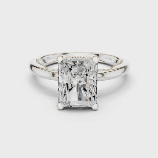 Zane Celestine Radiant Diamond Ring